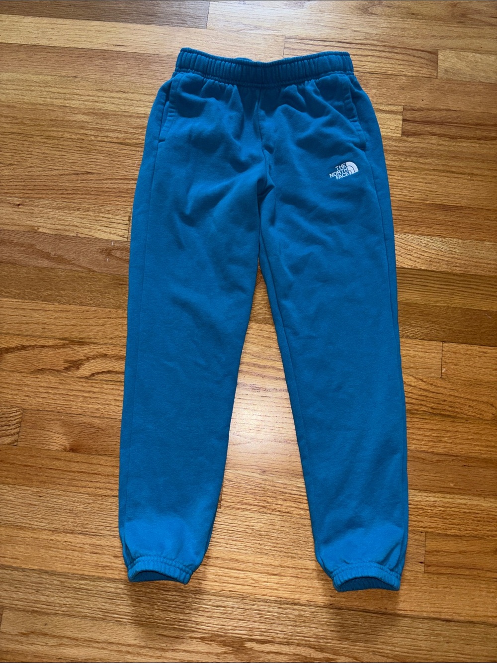 The North Face Kids Teal Blue Fleece Sweatpants